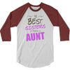 Great Sisters Get Promoted to Aunt 3/4 Sleeve Shirt