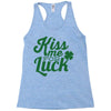 kiss me for luck Racerback Tank