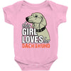 This Girl Loves Her Dachshund Baby Onesie