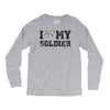 i love my soldier hunter camouflage Long Sleeve Shirts