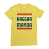 mayor haggar Ladies Fitted T-Shirt