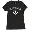 breaking badger Ladies Fitted T-Shirt
