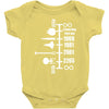 spaceship timeline funny  sci fi star retro wars trek joke cool Baby Onesie