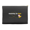 Mom to Bee Baby Girl Accessory Pouches