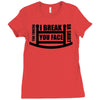 you toucha Ladies Fitted T-Shirt
