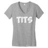 tits Women's V-Neck T-Shirt