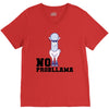 no probllama V-Neck Tee