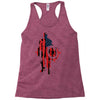captain america flag abstract Racerback Tank