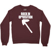 rock in opposition Crewneck Sweatshirt