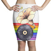 Ceremony of Love with Rainbow Colors Pencil Skirts