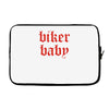 biker baby Laptop sleeve