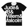 a litle life book white logo All Over Women's T-shirt