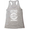 Sagittarius Hated By Many Wanted By Plenty Racerback Tank