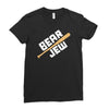 bear jew Ladies Fitted T-Shirt