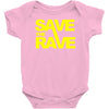 save the rave Baby Onesie