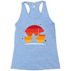 Samurai Sunset Racerback Tank
