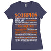Scorpios Difficult Ones To Understand Zodiac Ladies Fitted T-Shirt