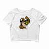its a trap Crop Top