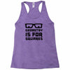 geometry is for squares Racerback Tank