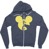 mickey skellington Zipper Hoodie