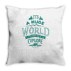 explore Throw Pillow