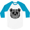 panda zentagle 3/4 Sleeve Shirt