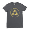 the triforce Ladies Fitted T-Shirt