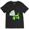 scratchy V-Neck Tee
