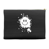 mud splatter smiley face smile forrest gump movie Accessory Pouches