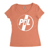 pil public image limited ltd Women's Triblend Scoop T-shirt
