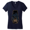 bat music Women's V-Neck T-Shirt
