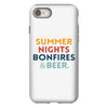 Summer Night Bonfires Beer iPhone 8