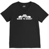born to shoot  photograpy camera geek V-Neck Tee