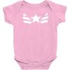 marvel mens costume uniform super hero captain america Baby Onesie