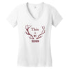 hannibal   my design Women's V-Neck T-Shirt
