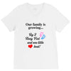 Our Family is Growing V-Neck Tee