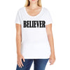 believer Ladies Curvy T-Shirt