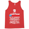 Donald trump The D Is Missing Tank Top
