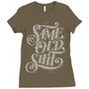 same old shirt Ladies Fitted T-Shirt