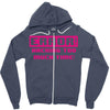 hacking error Zipper Hoodie