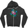 skull pops Zipper Hoodie