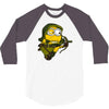 minion archman 3/4 Sleeve Shirt