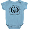 molon labe Baby Onesie