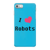 i love robots iPhone 7 Case