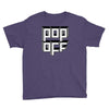 pop off square Youth Tee