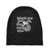 nobody ever got sick from smoking tyres Baby Beanies