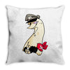 noodle the world Throw Pillow