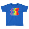 Goku Rainbow T-Shirt Toddler T-shirt
