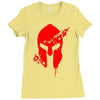 bullshirt's mens bloodied Ladies Fitted T-Shirt