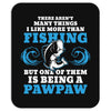 Fishing Pawpaw Mousepad